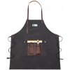 Canvasio plátená canvas pracovná zástera apron Čierna