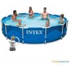 Nadzemný bazén Intex Metal Frame 3,05 x 0,76 m s pieskovou filtráciou