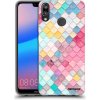 Picasee silikónový prehľadný obal pre Huawei P20 Lite - Farebná strecha