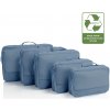 Heys Ecotex Packing Cube 5 Pc Set Blue Ocean