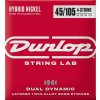 Dunlop DBHYN45105 String Lab Hybrid Nickel Struny pre basgitaru