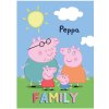 Jerry Fabrics DETSKÁ FLEECOVÁ DEKA PEPPA PIG