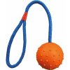 Jollypaw Loptička na šnúrke prírodná guma priemer 6 cm, 30 cm