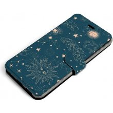 Mobiwear Flip Samsung Galaxy A7 2018 - VP14S Magický vesmír