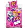 Carbotex · Mikroplyšové posteľné obliečky Tlapková patrola - motív Odvážne záchranárky - 70 x 90 cm + 140 x 200 cm