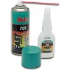 Sekundové lepidlo 65g a aktivátor 200ml - Akfix 705