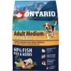 ONTARIO Adult Medium 7 Fish & Rice 2,25 kg