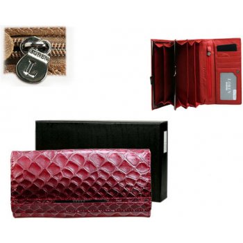 Gregorio dámska kožená peňaženka GF100 DPN087 červená