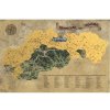 Stieracia mapa Slovensko - zlatá