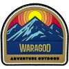 WARAGOD Nášivka 3D Outdoor 7x5cm
