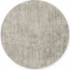 Kruhový kusový koberec Vikosa Noemi 106294 Silver Grey Ø 120 cm