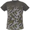 Cerva NEURUM CAMOUFLAGE Pánske tričko tmavo olivové L 03040142E5003