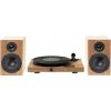 Gramofón Pro-Ject JukeBox E1 HiFi Set hnedý