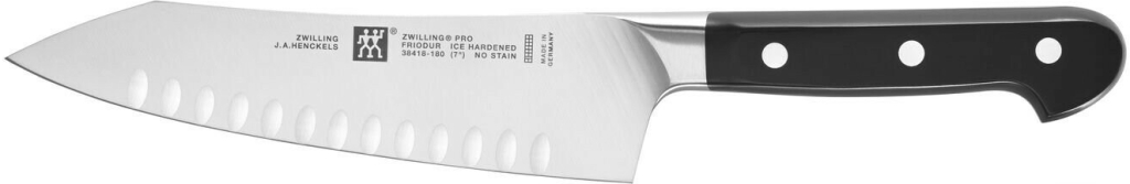 Zwilling Pro, nôž Santoku s výbrusom, kolískový, 18 cm 1002816