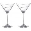 Diamante Silhouette poháre na martini 2 x 210 ml
