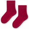 Branko Detské merino ponožky vínová