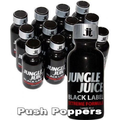 Poppers XL Jungle Juice Black Label 30ml od 12,5 € - Heureka.sk