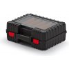 PROSPERPLAST box na náradie s prepážkou 38,4x33,5x14,4cm HEAVY KHV40S-S411 čierny