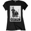 Run DMC Tričko Paris Photo Womens Black L