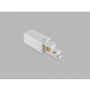 LED2 7360301 Ľavý koncový napájací konektor pre 3-fázovú koľajnicu ECO TRACK, DALI, biela