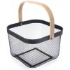 ORION Košík kov/bambus RADKA 27 × 24,5 × 16,5 cm