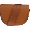 NovaKabelka.sk Ramona Camel s prídavným popruhom kožená talianska crossbody kabelka camel