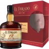 El Dorado Rum 12y 40% 0,7 l (dárčekové balenie 2 poháre)