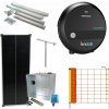 VNT electronics s.r.o. Expertná súprava solárneho ohradníka - Kompletný prenosný box + 4J napájací zdroj, 100 W panel, sieť na ovce 90 cm