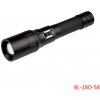 Traveler BL-18D-58 LED baterka so ZOOM-om, vodeodolné, 19cm, 200m, 80000lm