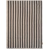 Ferm Living Prikrývka Grand, sand / black