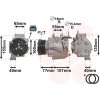 Kompresor klimatizácie VAN WEZEL*** IR PLUS *** 12V 2500K232 EAN: 5410909429140