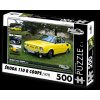 RETRO-AUTA Puzzle č. 1 Škoda 110 R Coupe (1974) 500 dílků