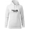 Harry - Espresso Patronum - Mikina dámská Cape s kapucí - M ( Biela )