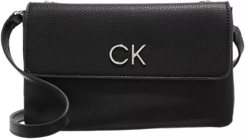 Calvin Klein Praktická dámska crossbody kabelka 24X15X5cm Čierna