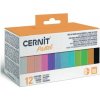 Polymérová hmota CERNIT sada 12x25 g Pastel
