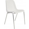 Jedálenská stolička Vincenza, biela