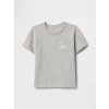 GAP Baby tričko Pocket Sivá 3YRS Sivá Sivá