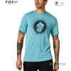 Fox tričko Secret Sesh ss Tech tee sulphur blue, bledo modrá, S