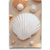 Vymalujsisam.sk Maľovanie podľa čísiel - Mušle na pláži Veľkosť: 20x30cm, Rám: Bez rámu, iba zrolované plátno