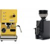 Profitec GO, yellow + Eureka Mignon Zero 55s, BL black
