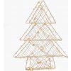 ACA Lighting LED vianočné 3D stromček kovový 100 LED/230V/IP44/teplá biela