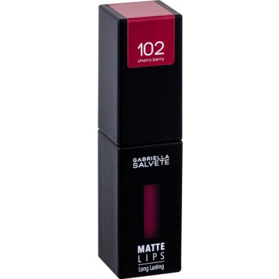 Gabriella Salvete Matte Lips rúž 102 Cherry Berry 4,5 ml