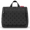 Reisenthel Toiletbag XL Glossy dots black 4 L REISENTHEL-WO7075