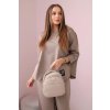 Fashionweek talianska pohodlná tepláková súprava K6171G latte