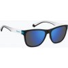 Slnečné okuliare Polaroid PLD 2138/S matte black blue/blue mirror polarized