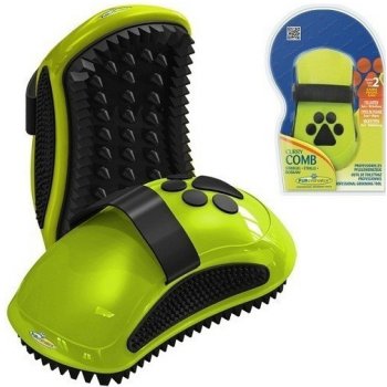 Furminator Curry Comb masážna kefa 11 cm