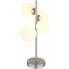 GLOBO 56140-4T RIHA stolná lampa V510mm 4xG9 matný nikel, biela