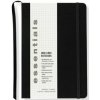 Essentials Large Black Grid-lined Notebook, A5 Size