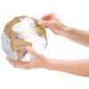 Stierací závesný glóbus Scratch globe
