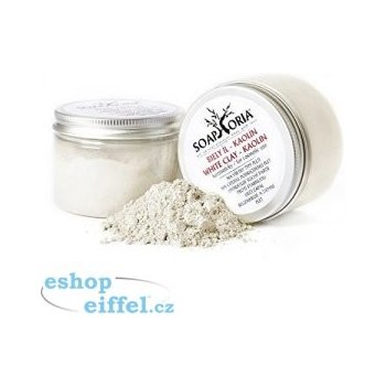 Soaphoria prírodné biely íl White Clay For Cosmetic Use 150 g